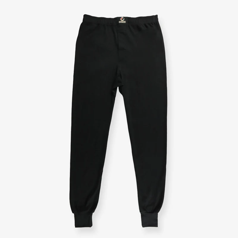 Sous Pantalon Homme Coton Noir et Gris