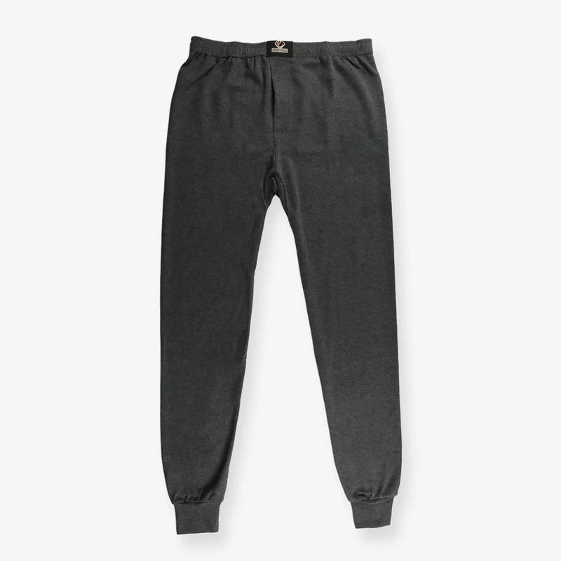 Sous Pantalon Homme Coton Noir et Gris